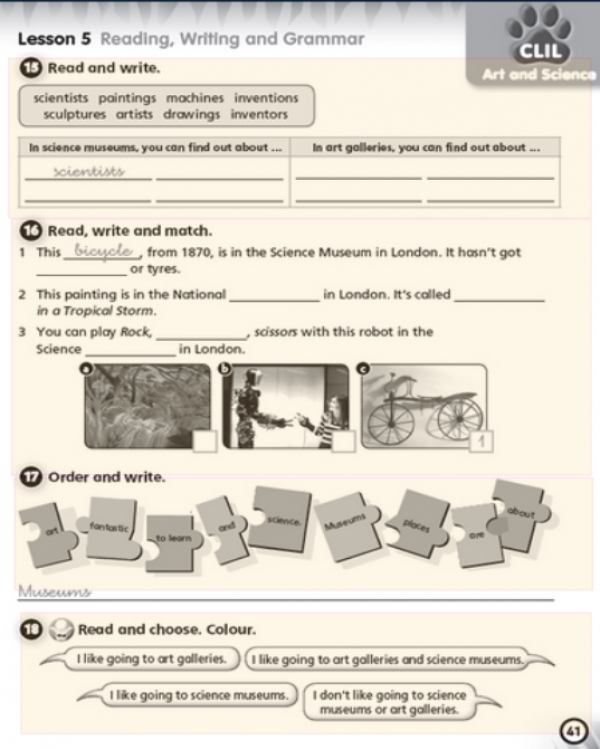 4TH GRADE ACTIVITY BOOK PAG.41