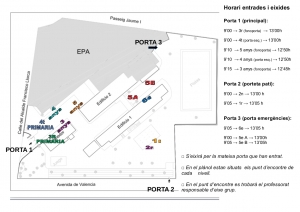 CANVIS EN ELS HORARIS D&#039;ENTRADES I D&#039;EIXIDES